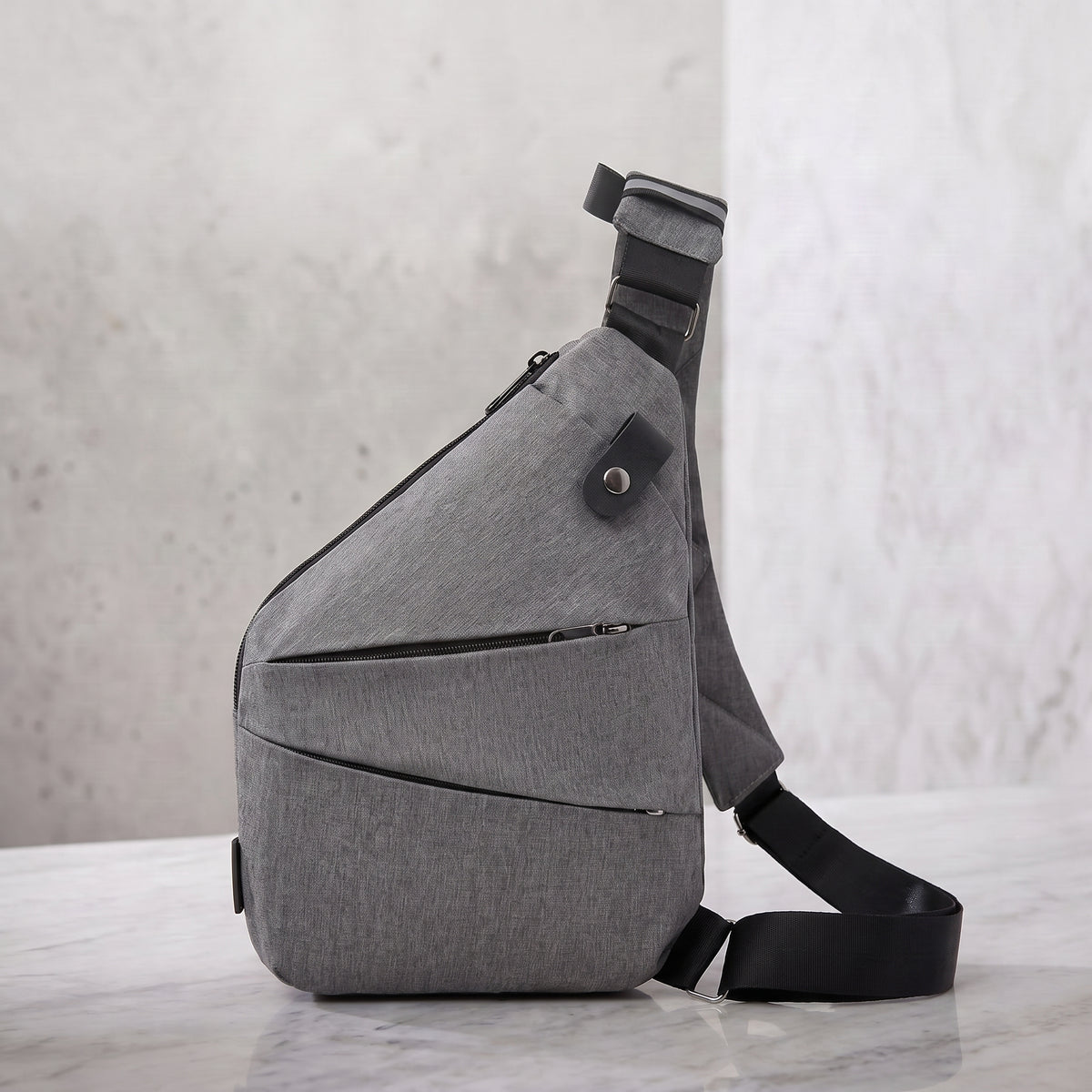 Mochila Vera — antirrobo, plana y pegada al cuerpo